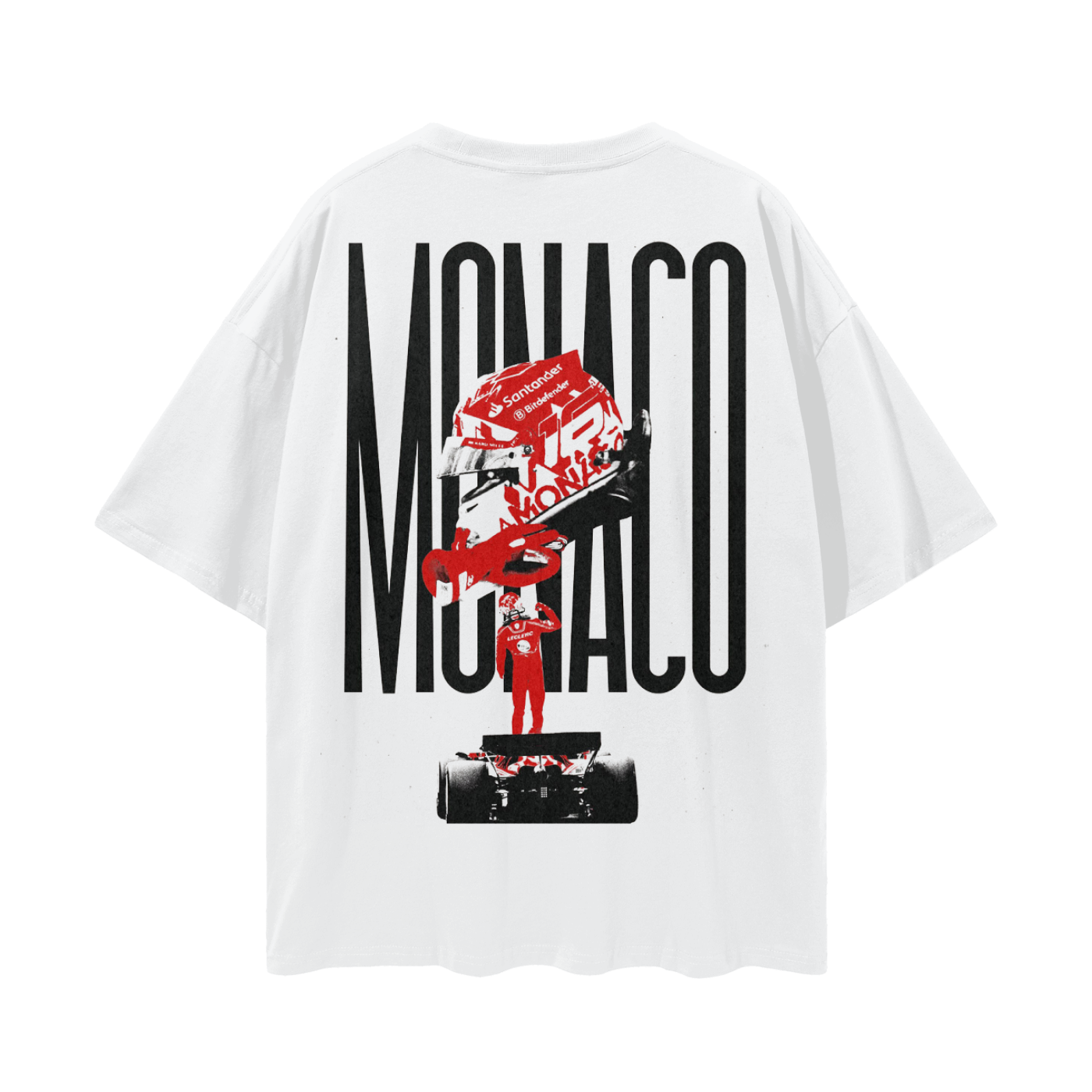 Leclerc x Monaco Heritage Tee — Home Race Edition